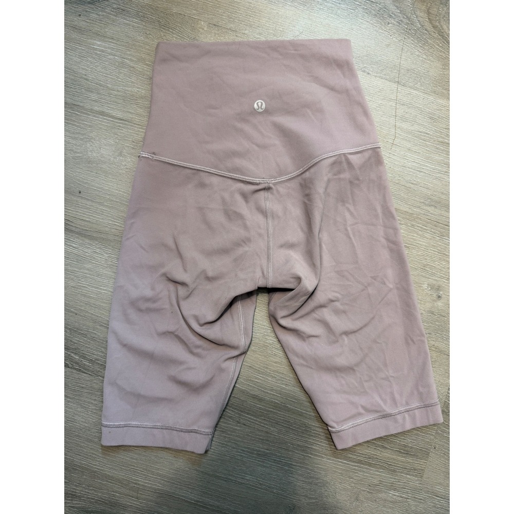 Lululemon Align High-Rise Short 8 Nulu Mauve Purple Biker Shorts Size 2